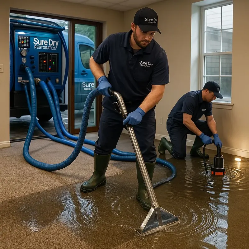 Water Extraction and Removal process in La Croft, OH